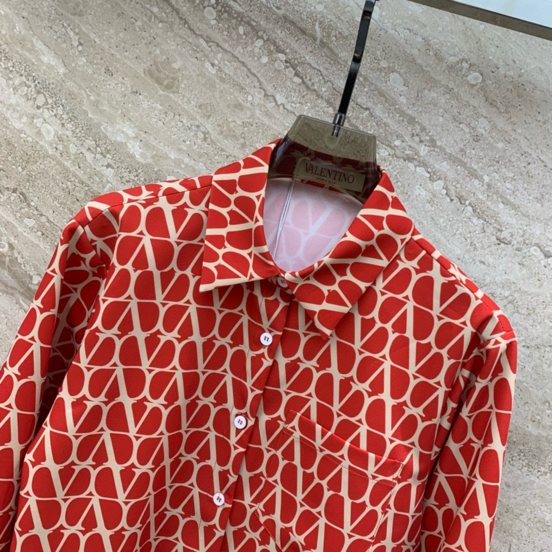 Bagsaaa Va1e*ntin0 Red Shirt 