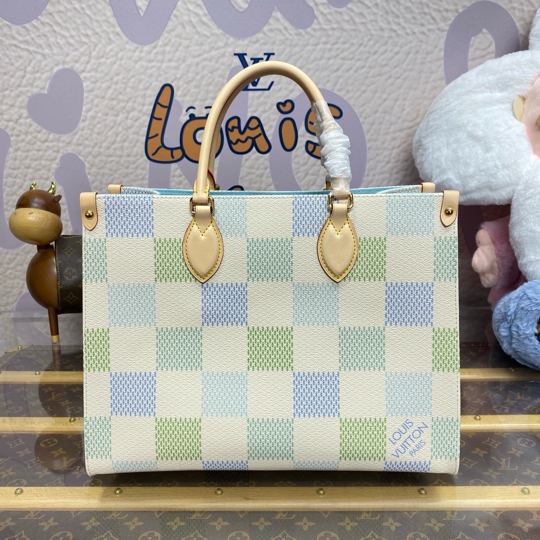 Bagsaaa L0vis Vvtt0n N40518 OnTheGo MM Pistachio Size 35 x 27 x 14 cm
