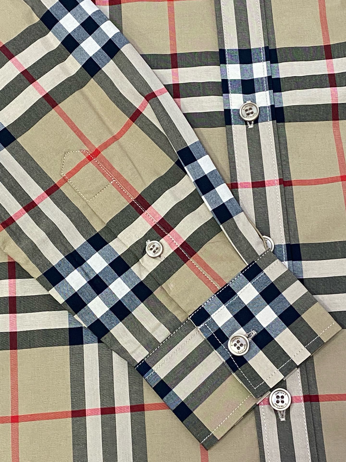 Bagsaaa Bv*b*rry Vintage Checked Shirt 