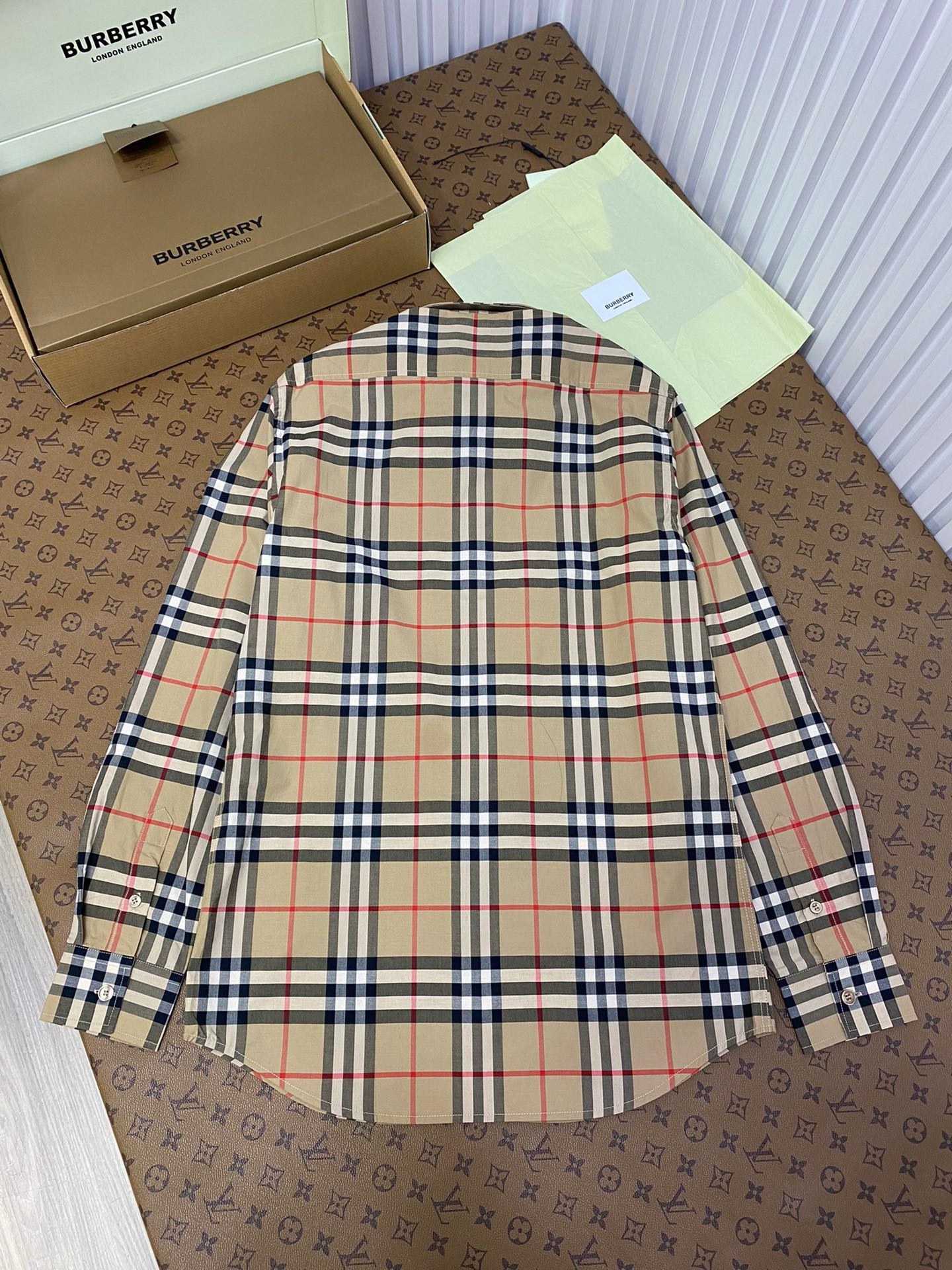 Bagsaaa Bv*b*rry Vintage Checked Shirt 