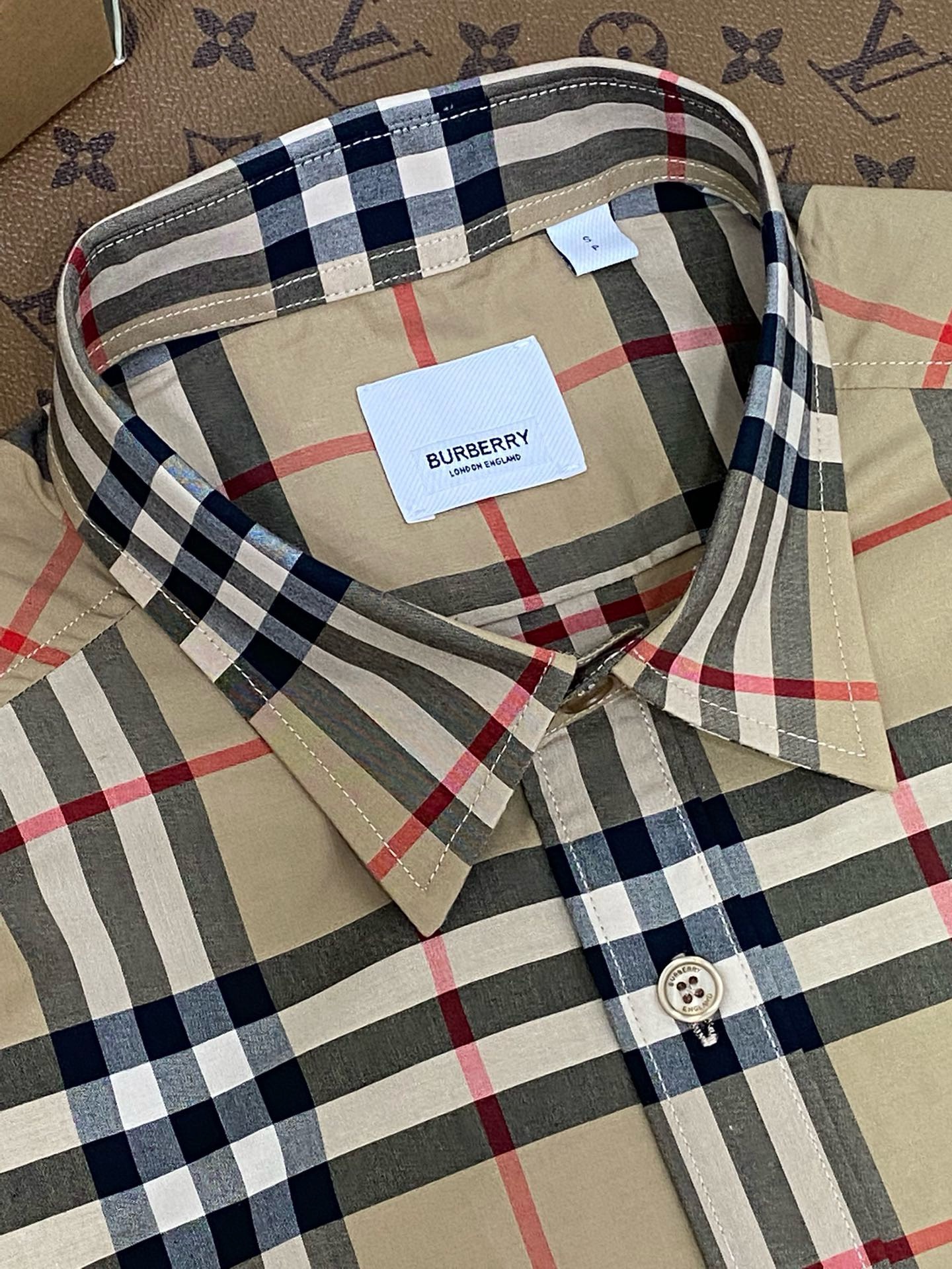 Bagsaaa Bv*b*rry Vintage Checked Shirt 