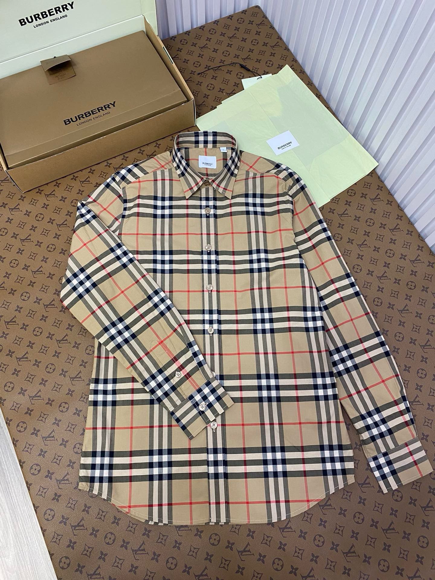 Bagsaaa Bv*b*rry Vintage Checked Shirt 