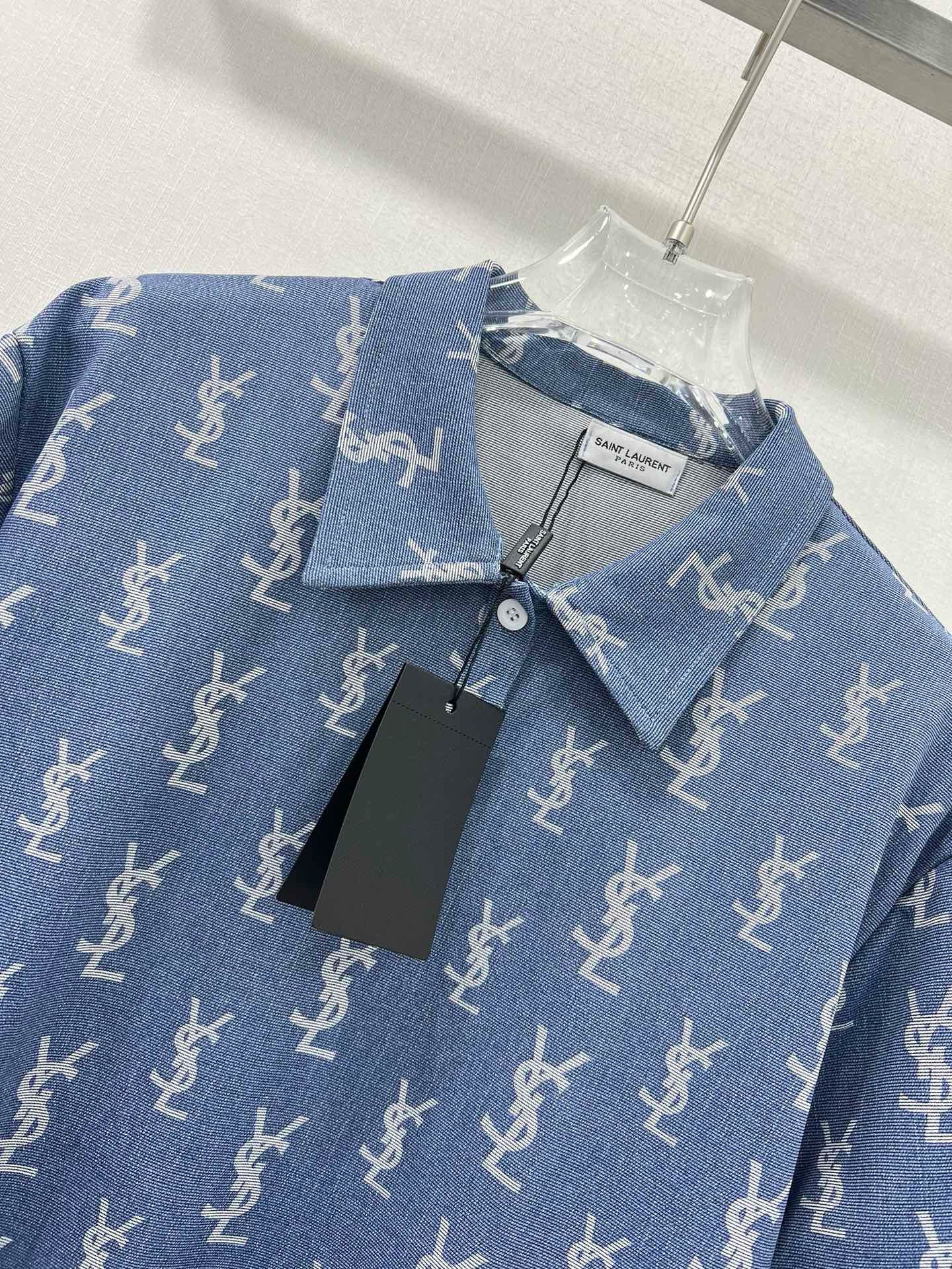 Bagsaaa Y51 Polo T-Shirt Blue 