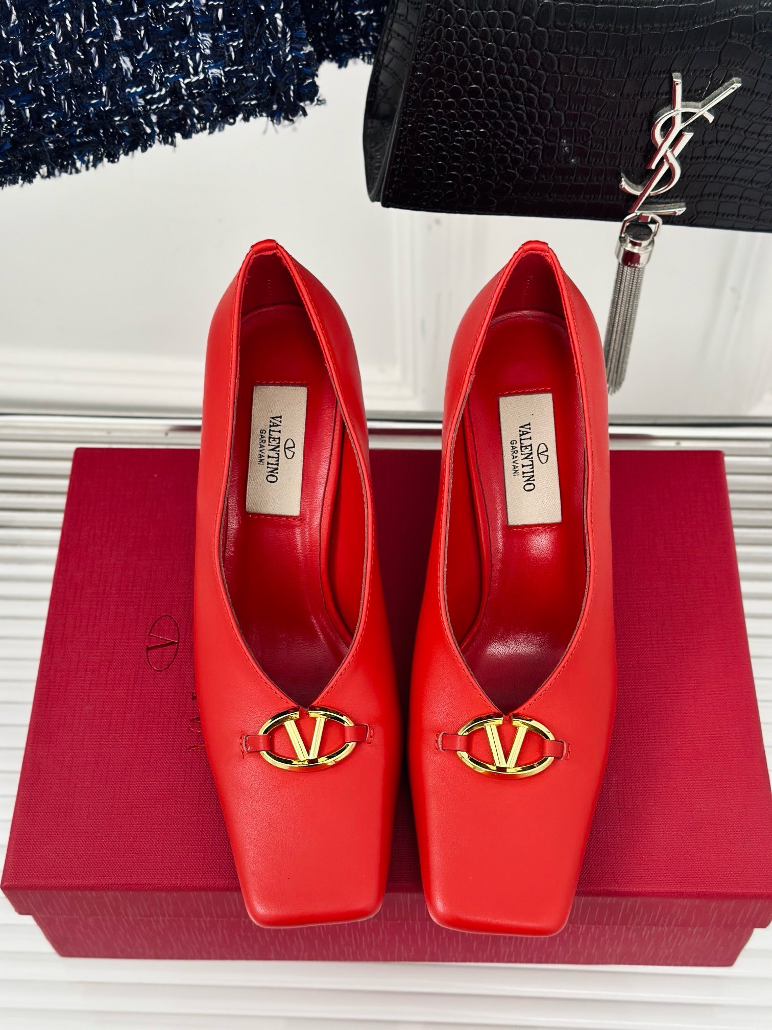 Bagsaaa Va1e*ntin0 Red Pump