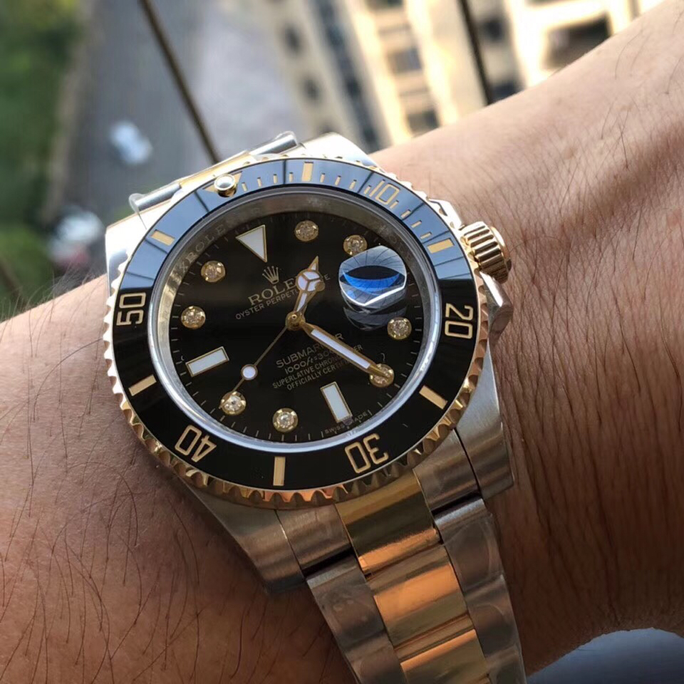 Bagsaaa R01ex Submariner Date 40mm Black Dial Watch