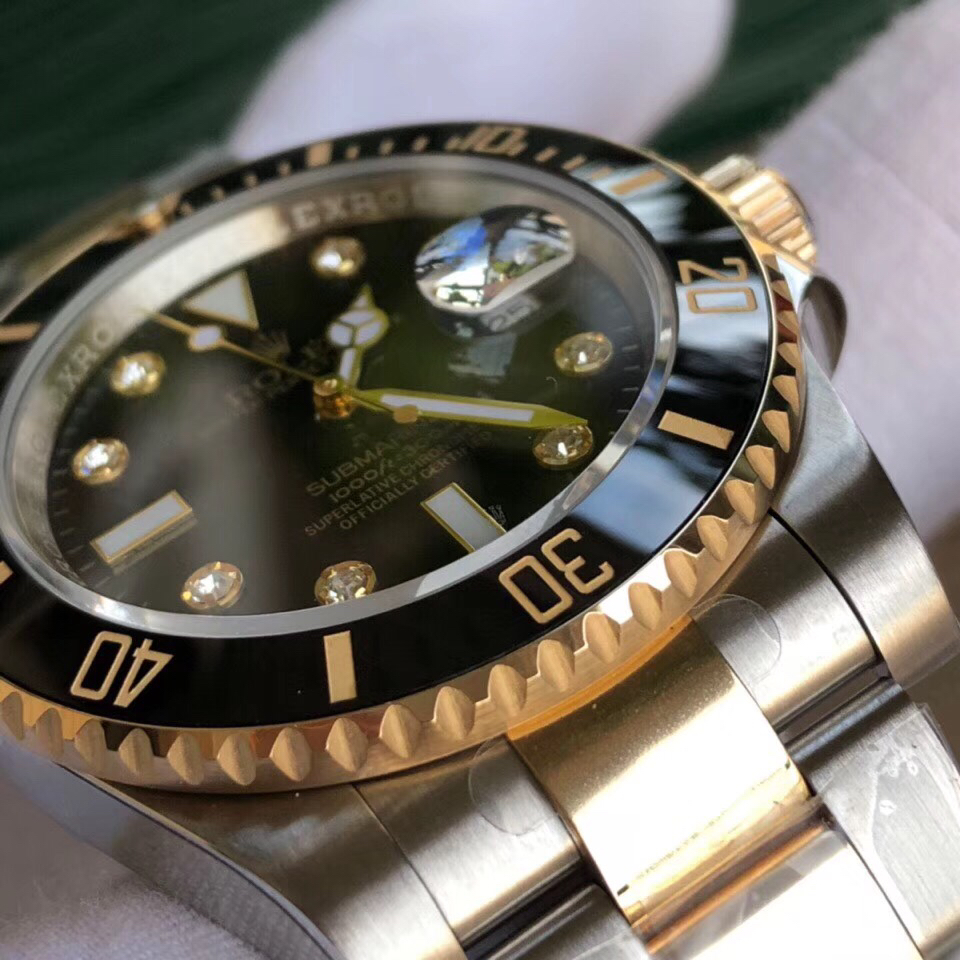 Bagsaaa R01ex Submariner Date 40mm Black Dial Watch
