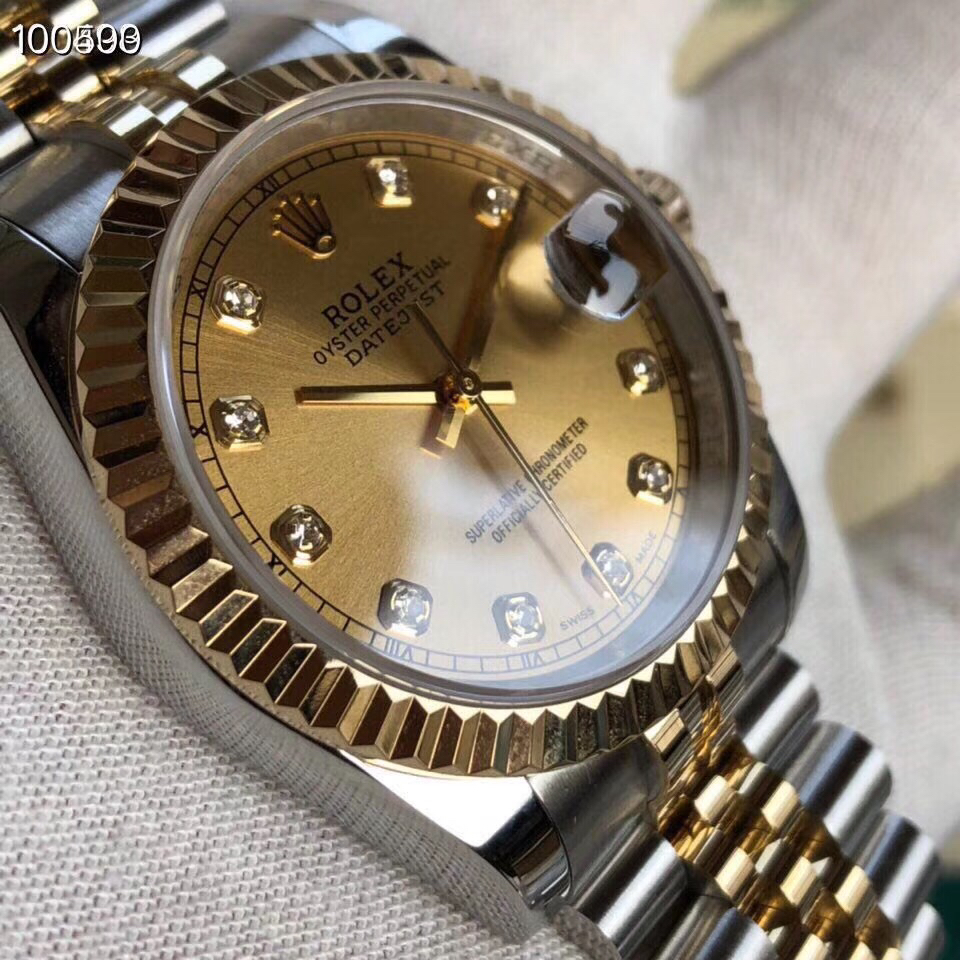Bagsaaa R01ex DatejustGold D1am0nd Dial