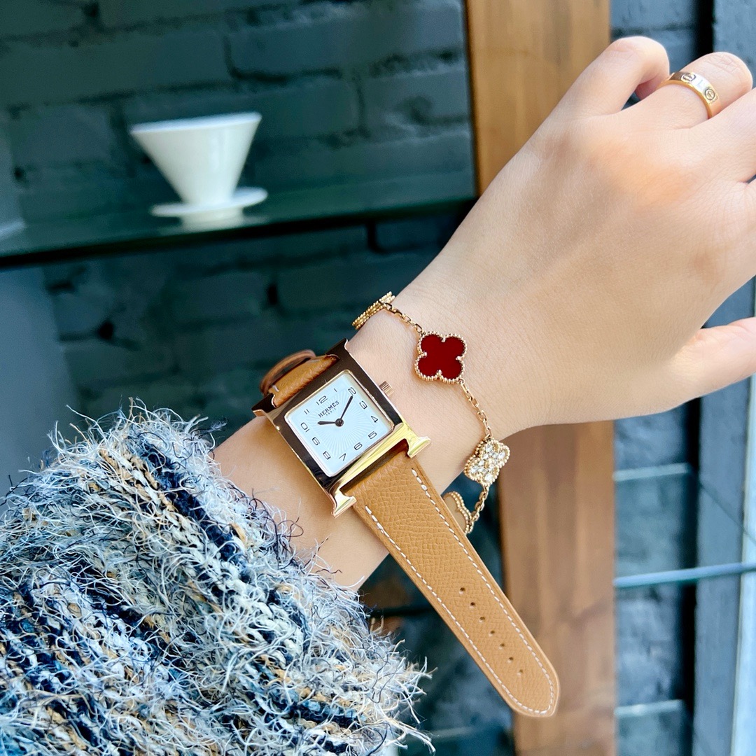 Bagsaaa H**me5 Heure H Watch Mini Model 21 mm
