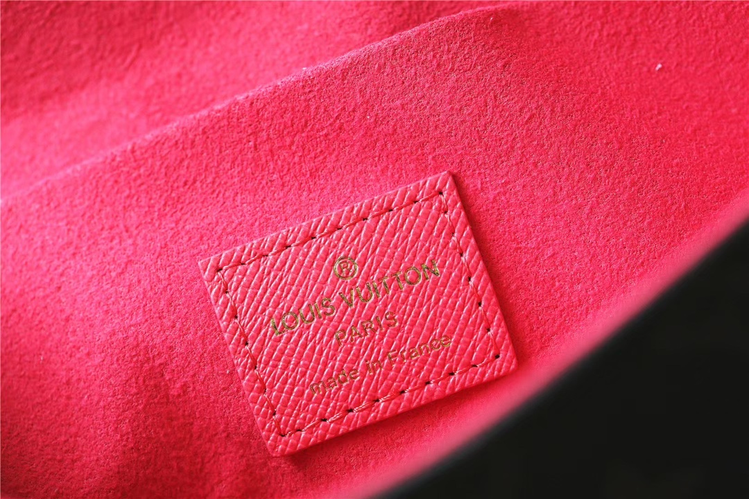 Bagsaaa L0vis Vvtt0n M82627 Félicie Pochette Dragon Fruit Pink - 21 x 12 x 3 cm