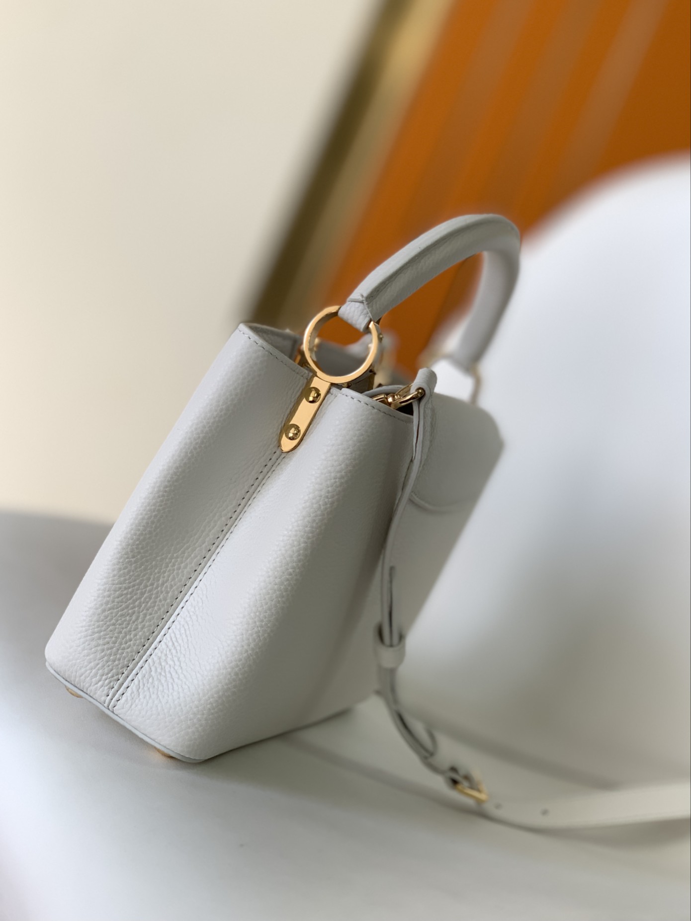 Bagsaaa L0vis Vvtt0n M55832 Capucines BB White - 27 x 18 x 9 cm