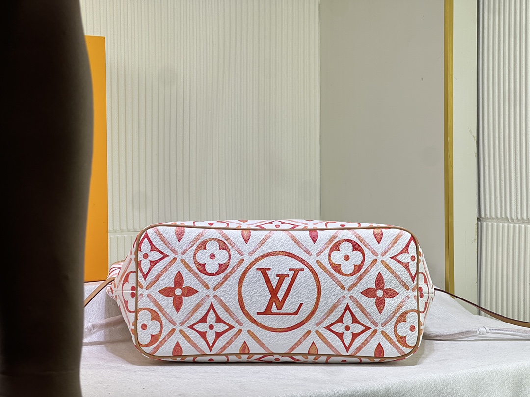 Bagsaaa L0vis Vvtt0n M25317 Neverfull MM Coral - 31 x 28 x 14 cm