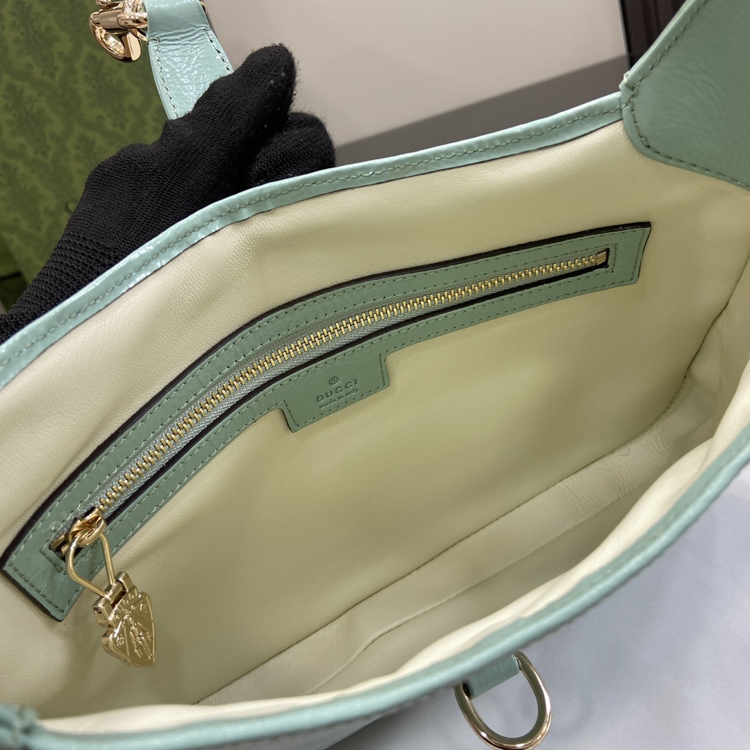 Bagsaaa Gvc*1 Jackie Small Shoulder Bag 782849 Pastel Green - 27.5x19x4 cm