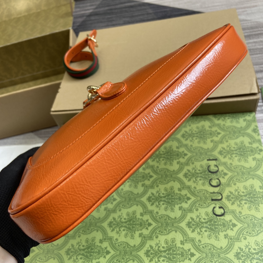 Bagsaaa Gvc*1 Jackie Small Shoulder Bag 782849 Orange - 27.5x19x4 cm
