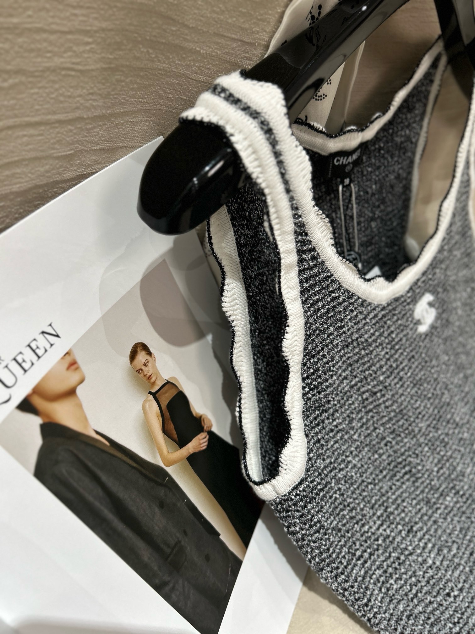 Bagsaaa Ch**el Gray Dress 2024
