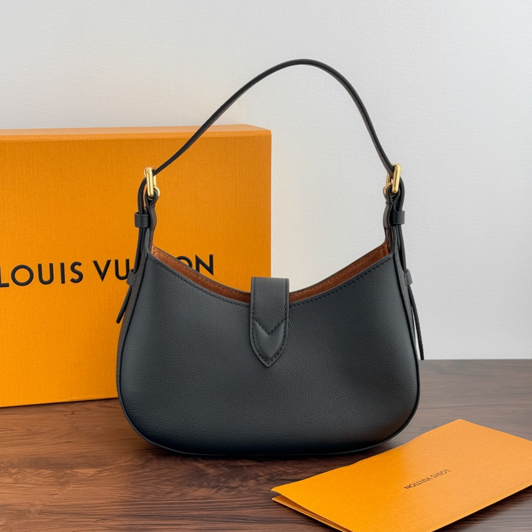 Bagsaaa L0vis Vvtt0n M24611 Low Key Shoulder Bag Black - 26 x 18 x 7 cm