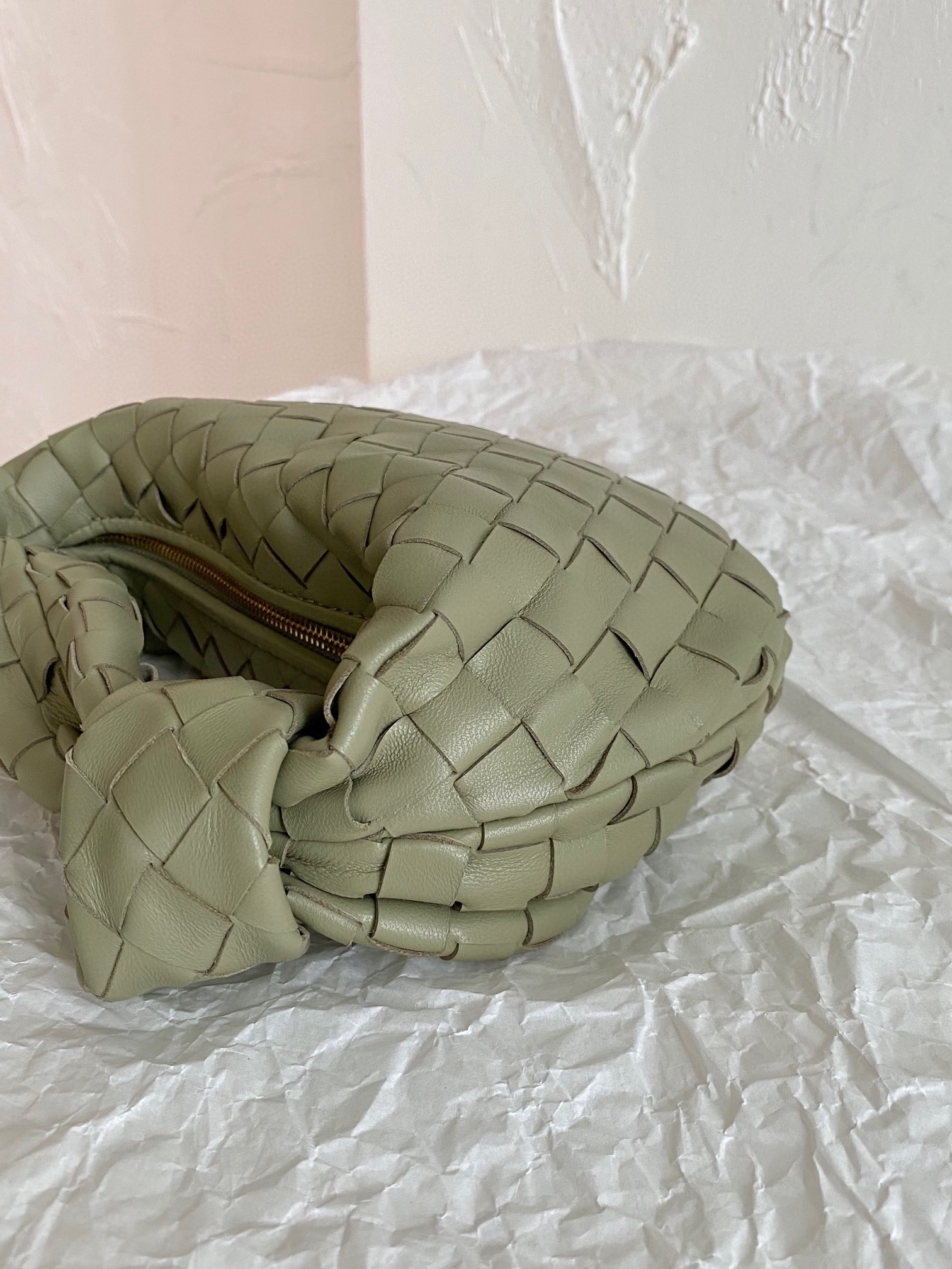 Bagsaaa B0tt*ga Ven*ta Mini Jodie Travertine - 23x28x8 cm