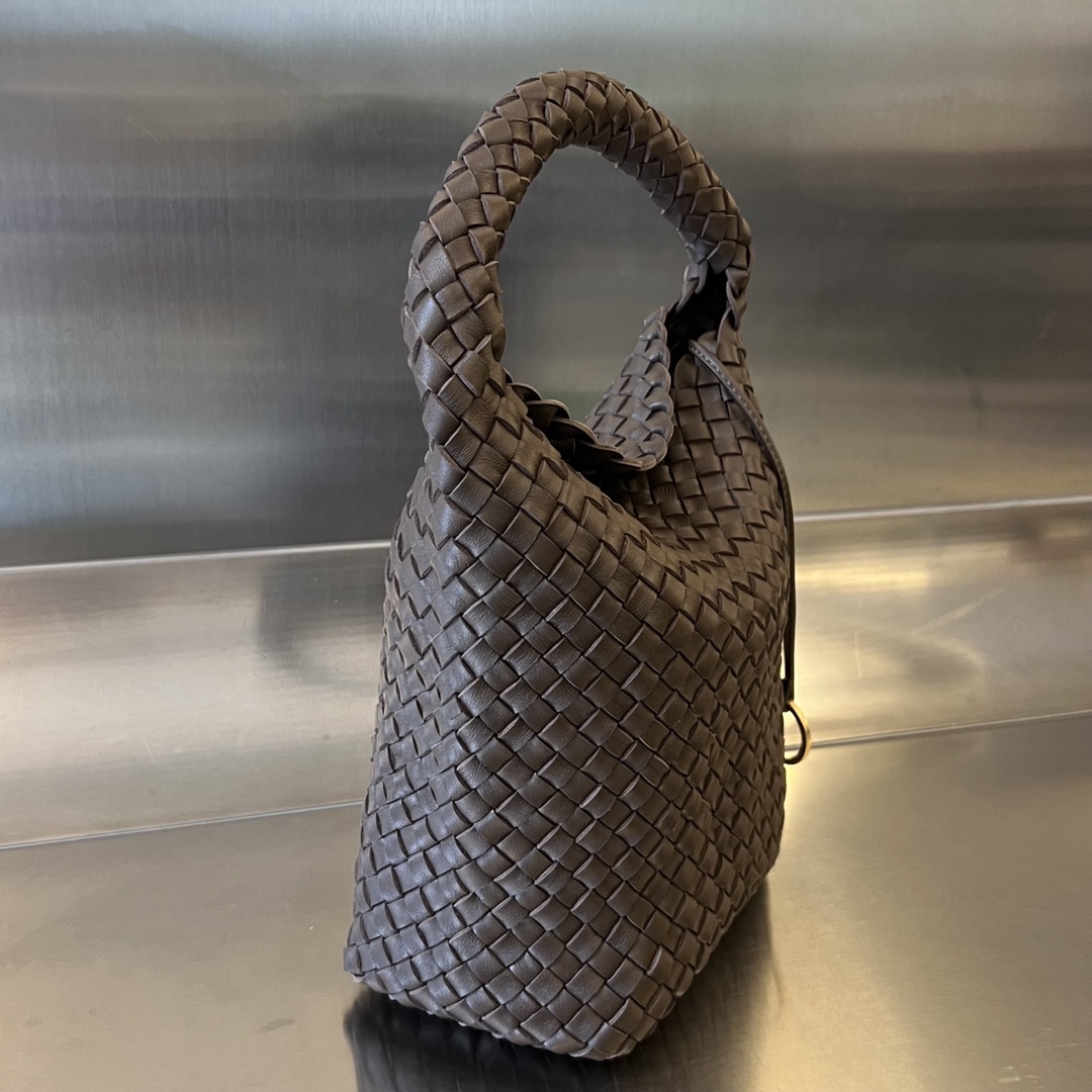 Bagsaaa B0tt*ga Ven*ta Small Cabat Bucket Brown - 35.5*21*13cm