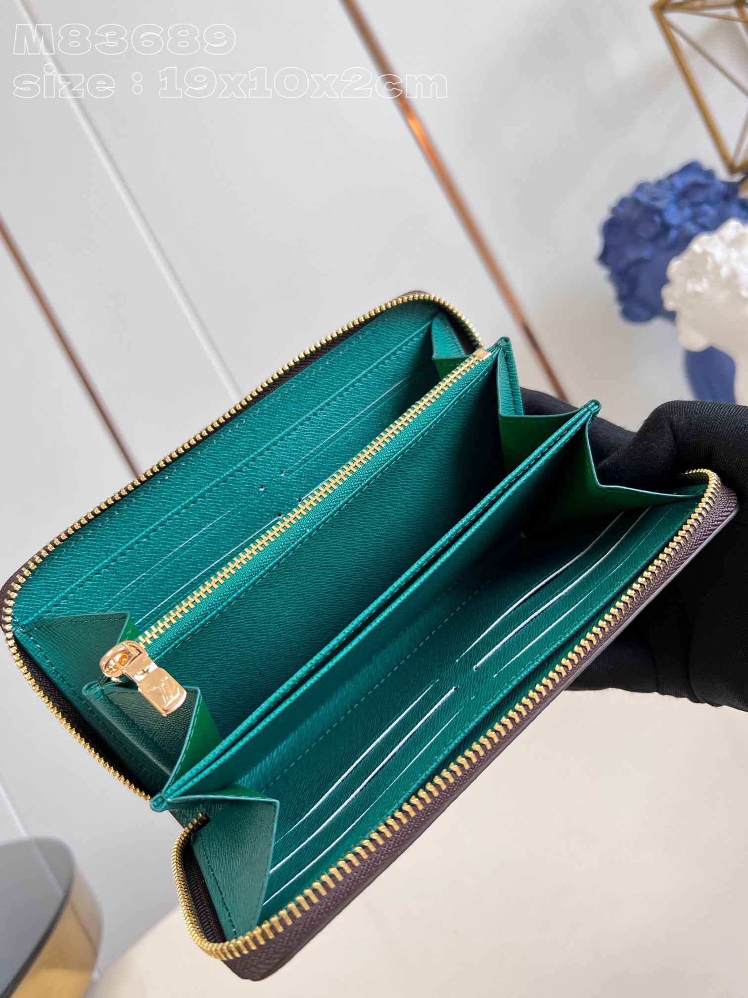 Bagsaaa L0vis Vvtt0n M83689 Zippy Wallet - 19.5 x 10.5 x 2.5 cm