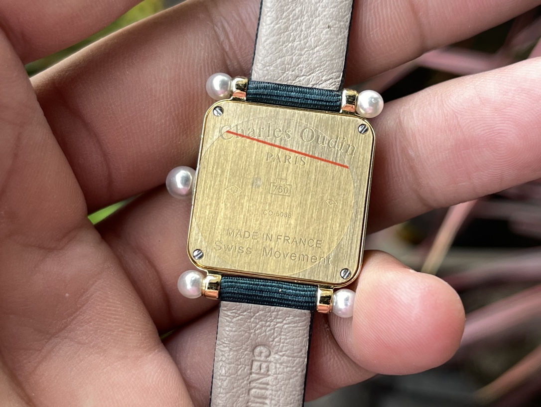 Bagsaaa Charles Oudin Dark Green Watch
