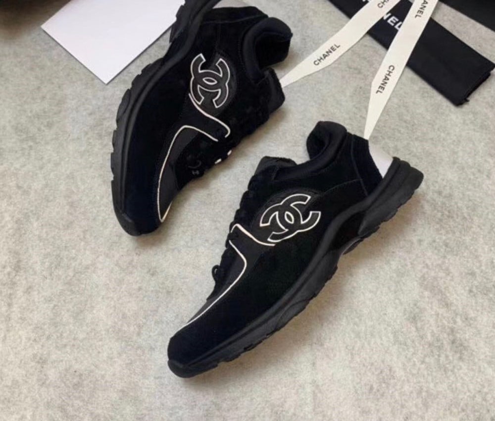 Bagsaaa Ch**el Black Sneakers