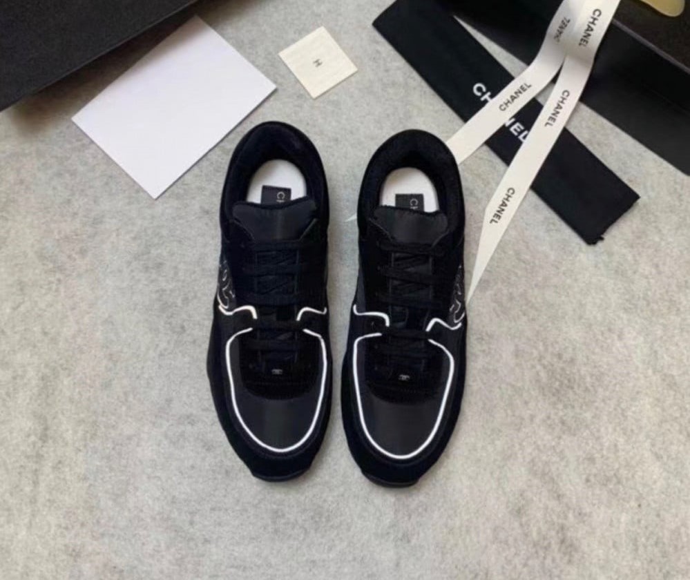 Bagsaaa Ch**el Black Sneakers