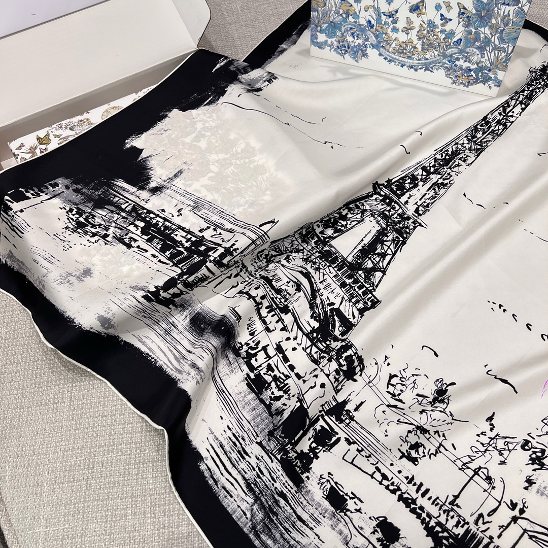 Bagsaaa D10r Scarf 04 - 90x90 cm