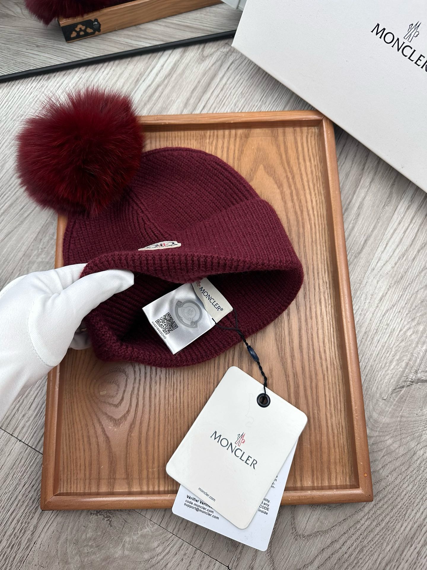 Bagsaaa Moncler Wool Beanie
