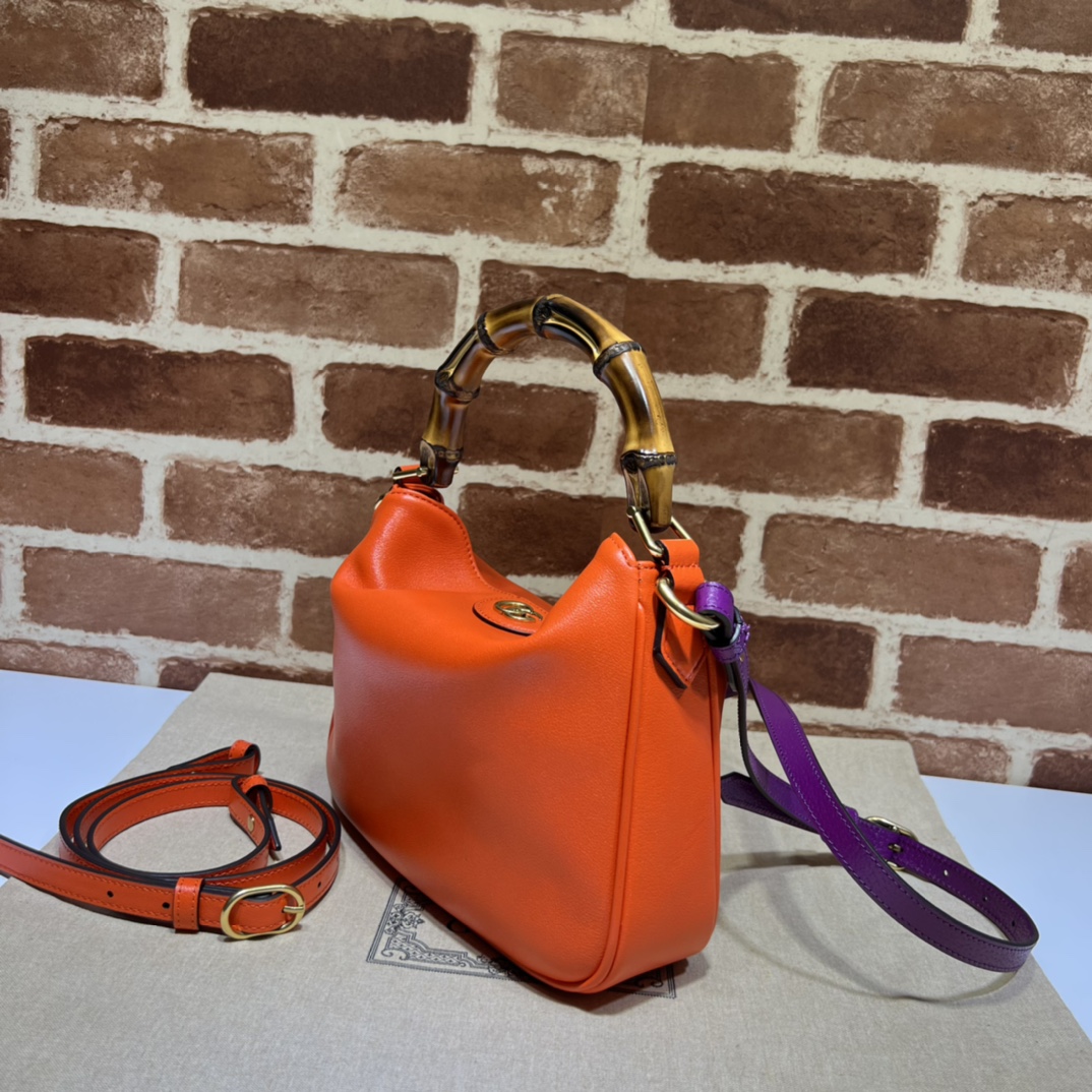 Bagsaaa Gvc*1 Diana small shoulder bag ‎746251 orange - 24x15x5cm
