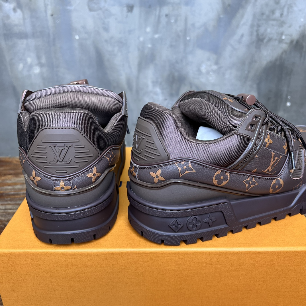 Bagsaaa L0vis Vvtt0n LV Trainer Maxi Sneaker Monogram