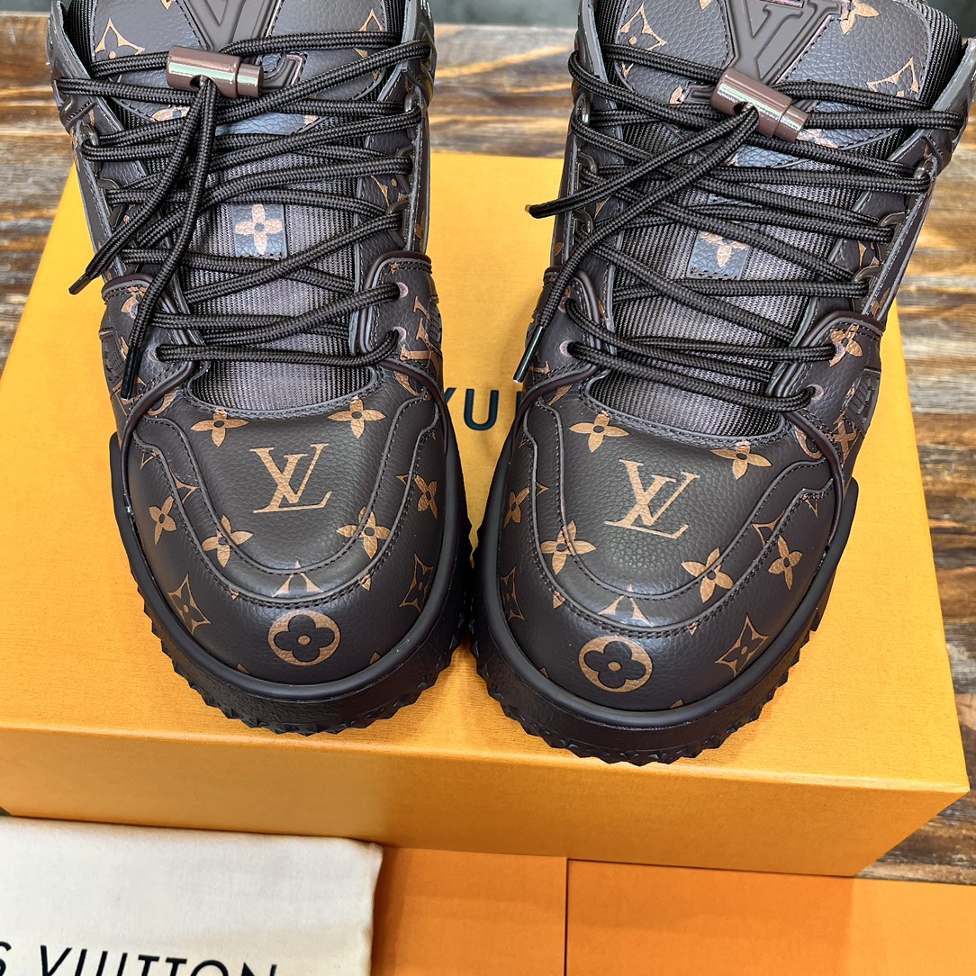 Bagsaaa L0vis Vvtt0n LV Trainer Maxi Sneaker Monogram