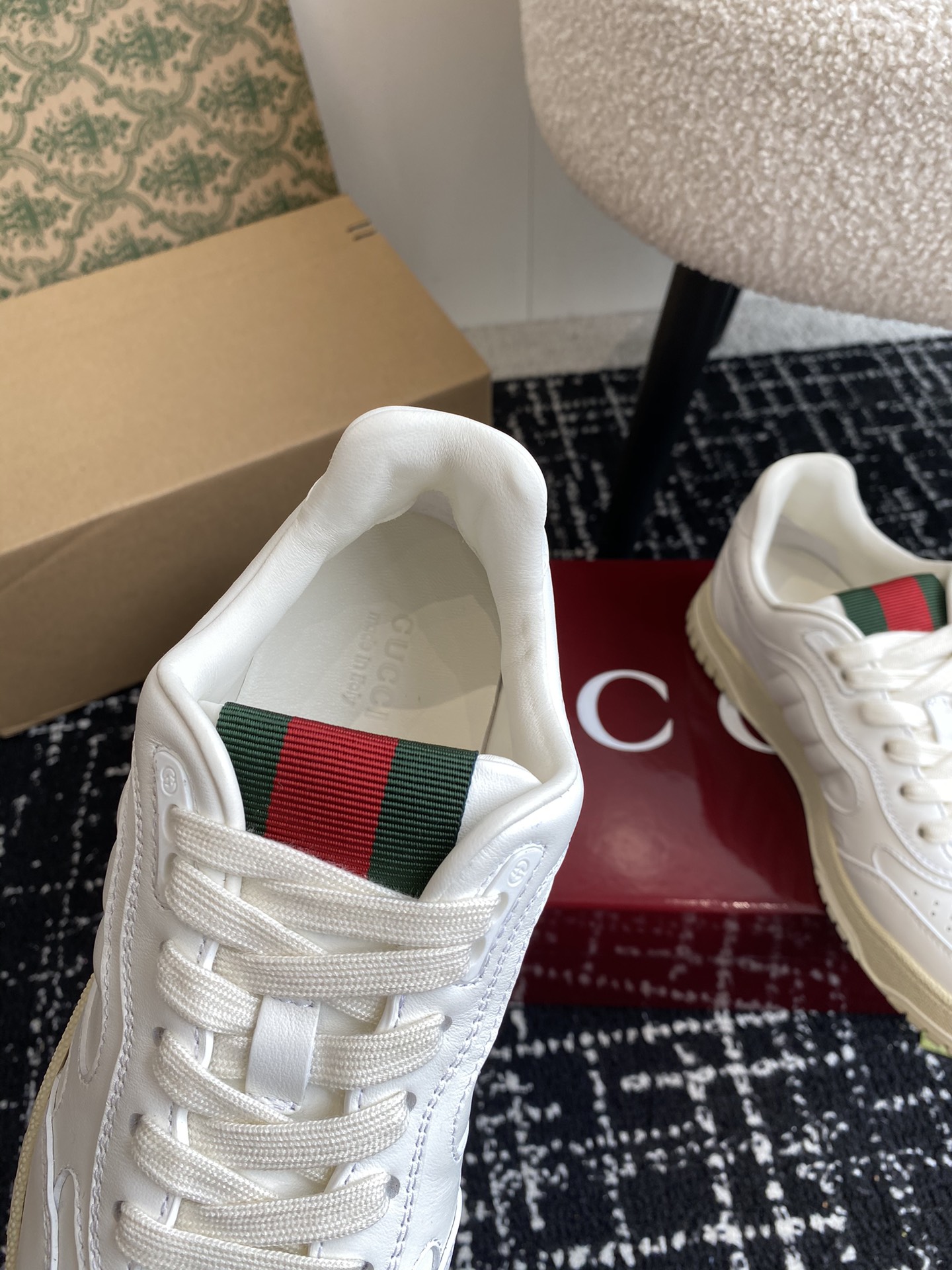 Bagsaaa Gvc*1 Re-Web sneaker 785728 White