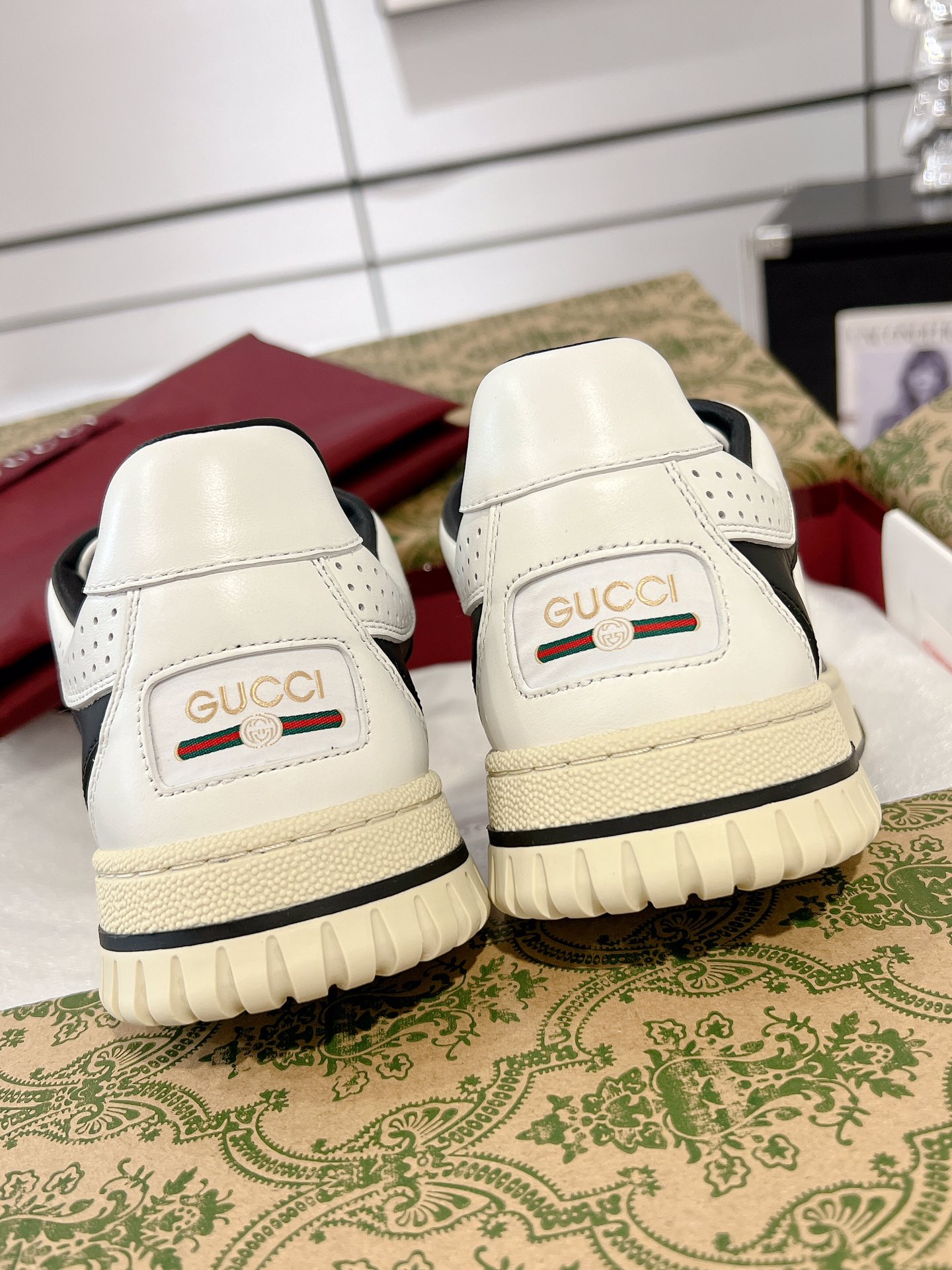 Bagsaaa Gvc*1 Re-Web sneaker White & Black