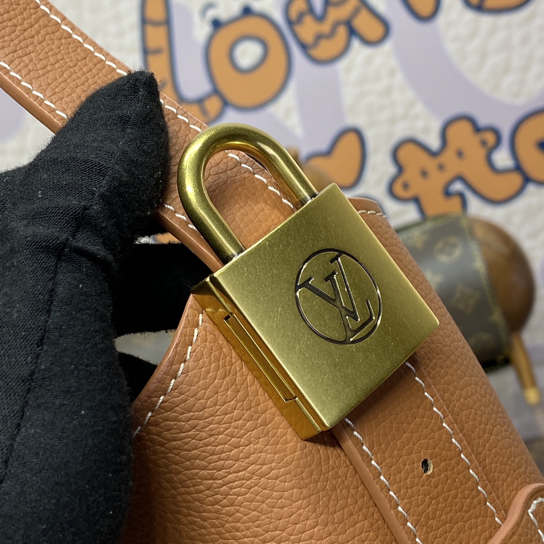 Bagsaaa L0vis Vvtt0n M25354 Low Key Hobo PM Brown - 24 x 28 x 16 cm