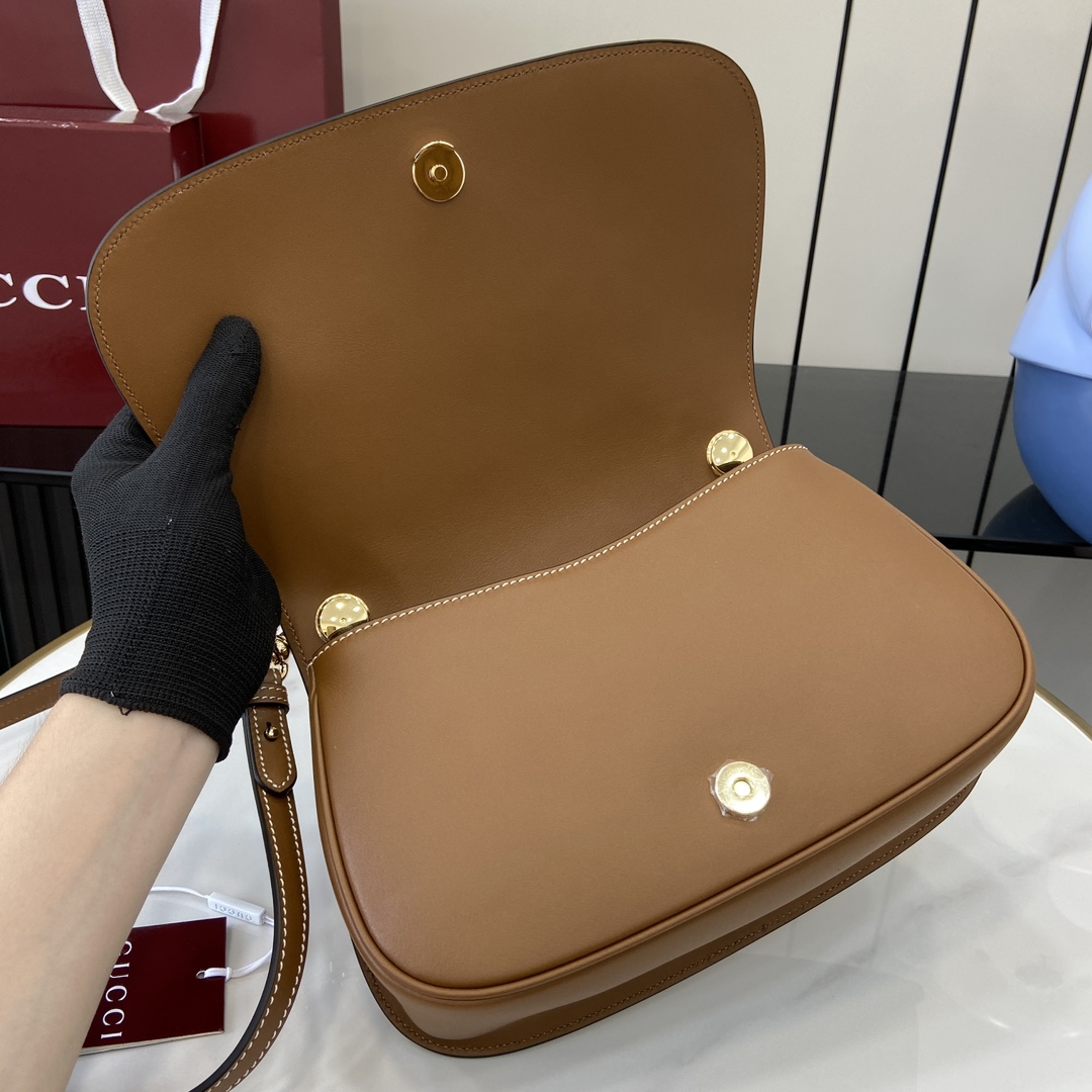Bagsaaa Gvc*1 Blondie Small Top Handle Bag 815714 Brown - 27 x 17 x 7cm