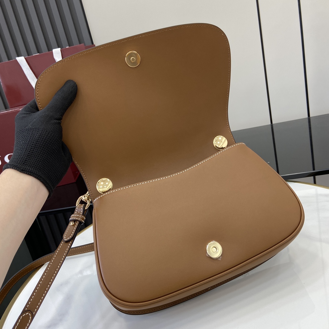 Bagsaaa Gvc*1 Blondie Small Top Handle Bag 815714 Brown & canvas - 27 x 17 x 7cm