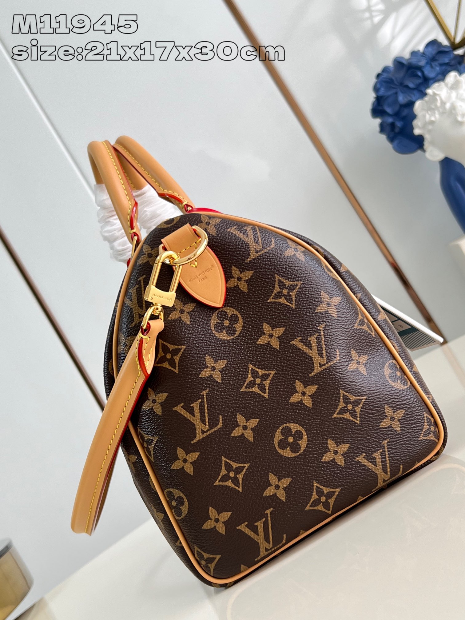 Bagsaaa L0vis Vvtt0n M11945 Speedy Soft 30 Crafty Bag - 30 x 21 x 17 cm
