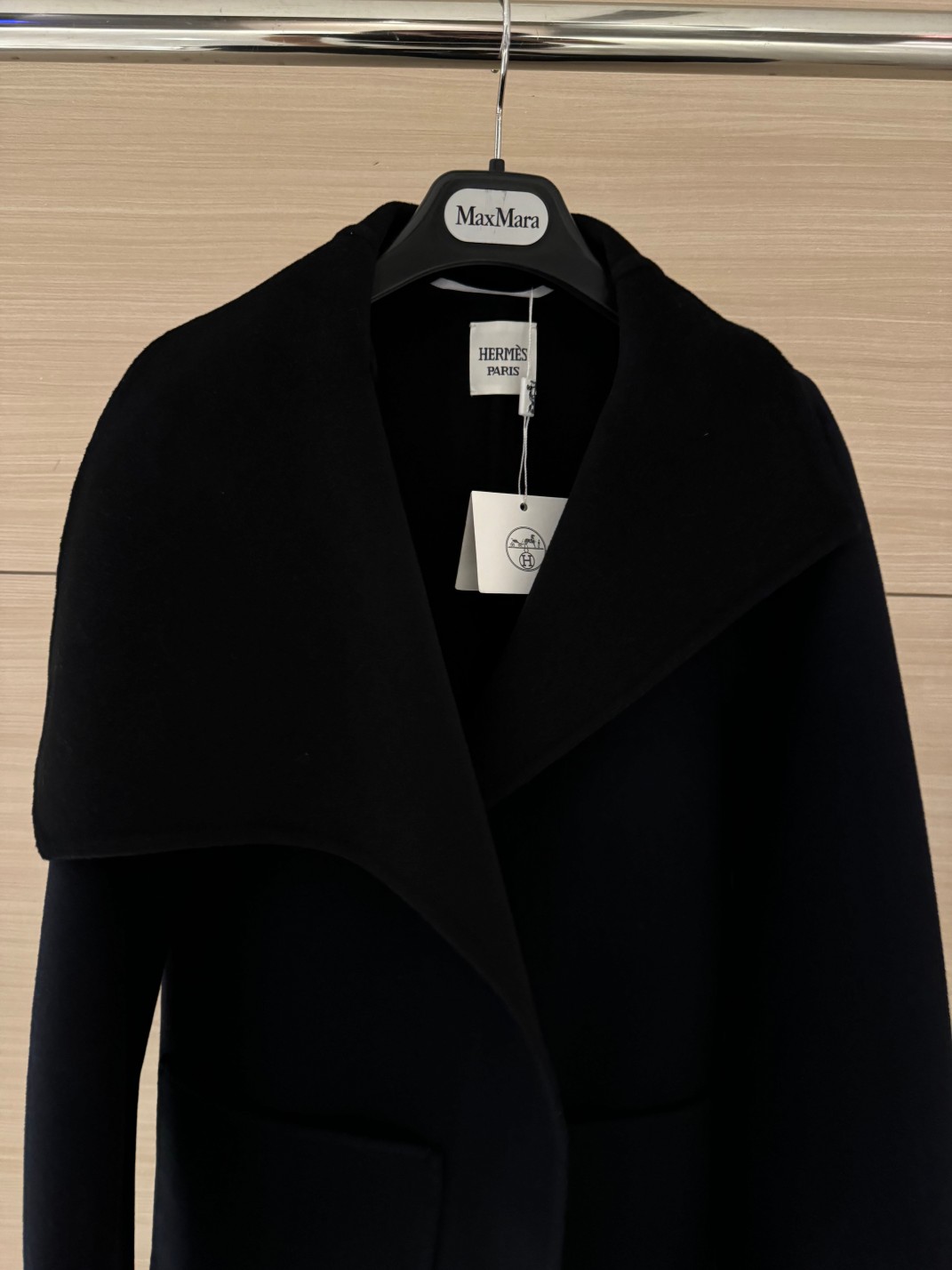Bagsaaa H**me5 Cashmere coat black