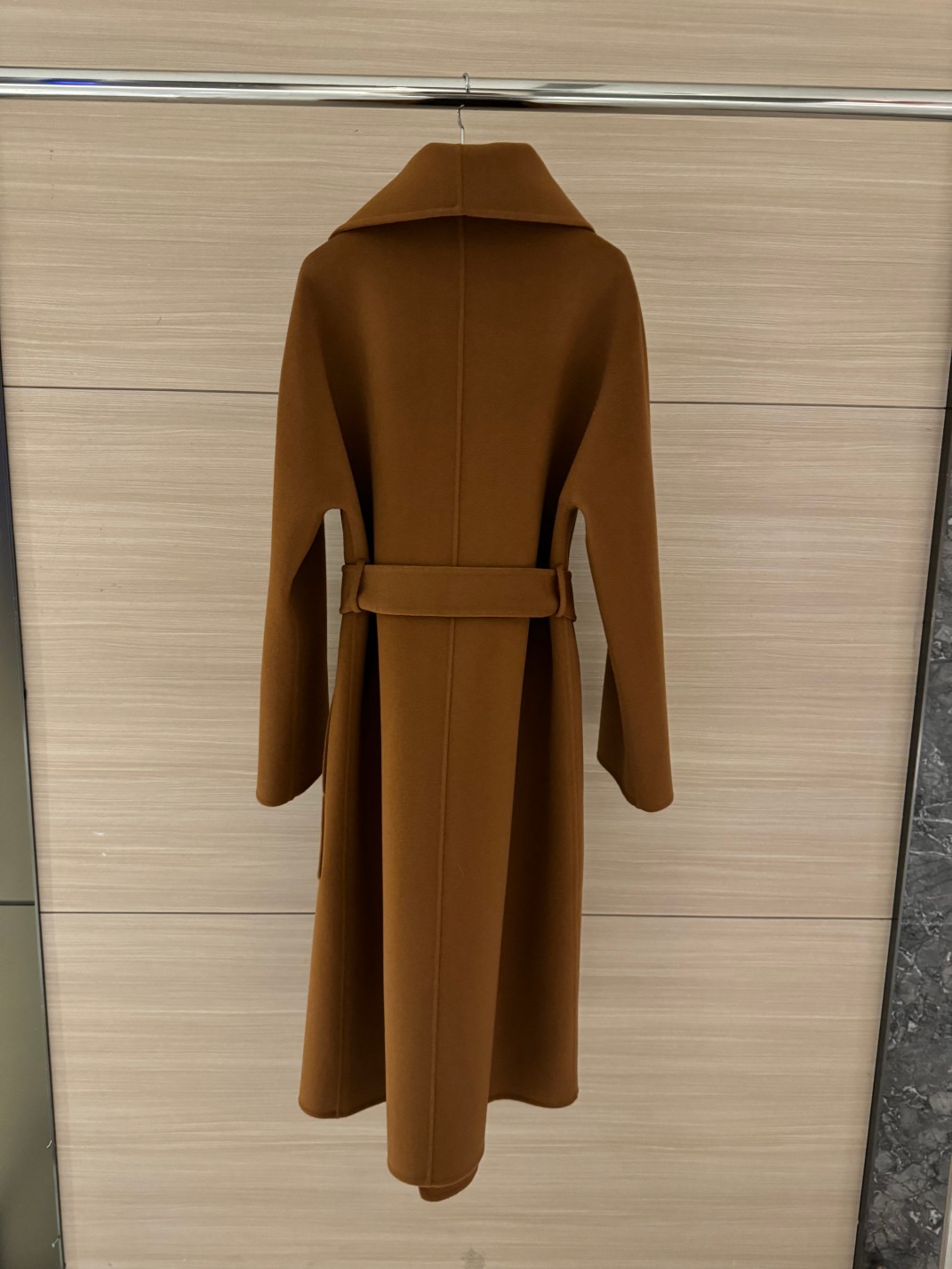 Bagsaaa H**me5 Cashmere long coat brown