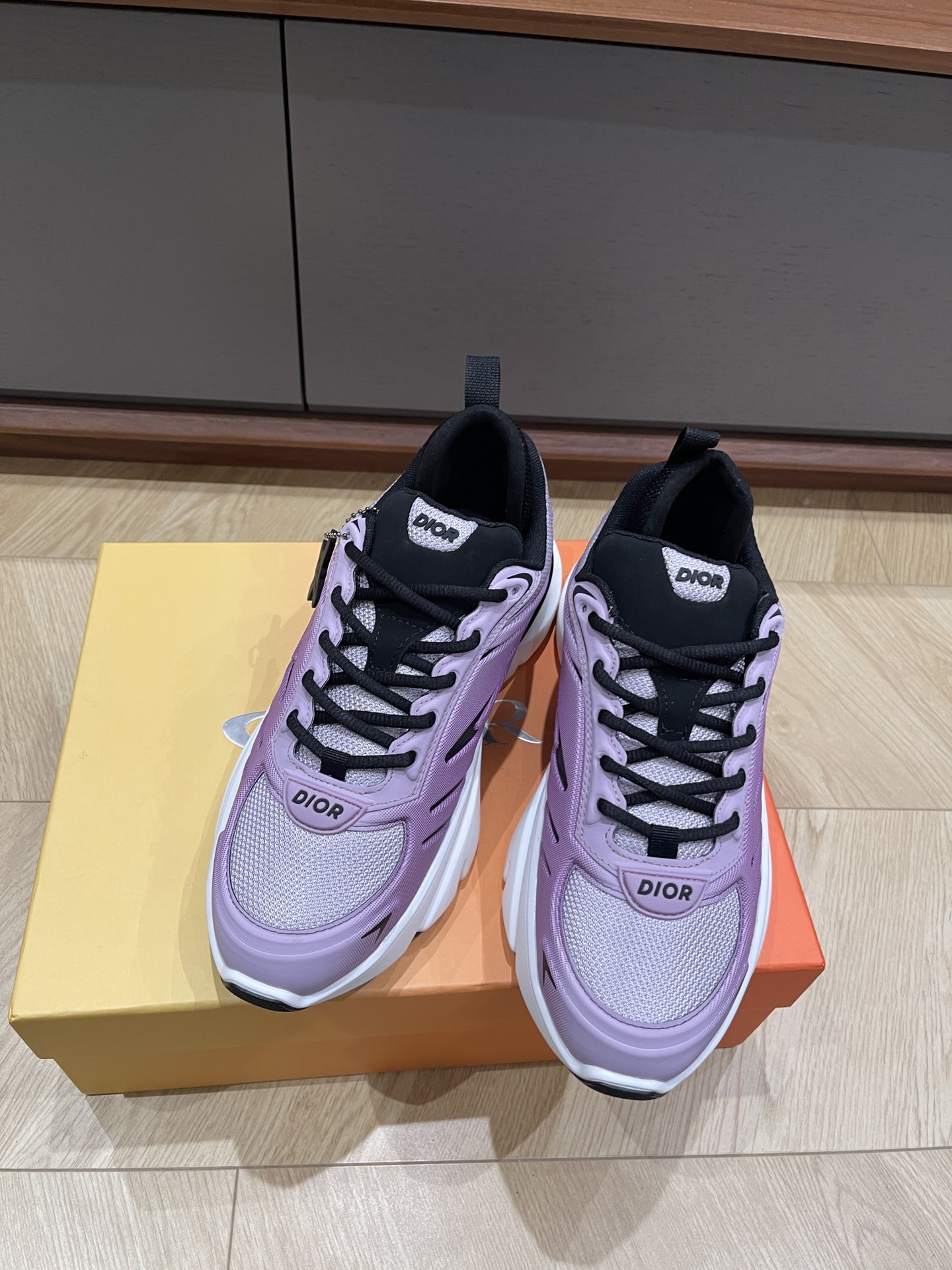 Bagsaaa D10r And Lewis Hamilton B44 Blade Sneaker Gradient Purple