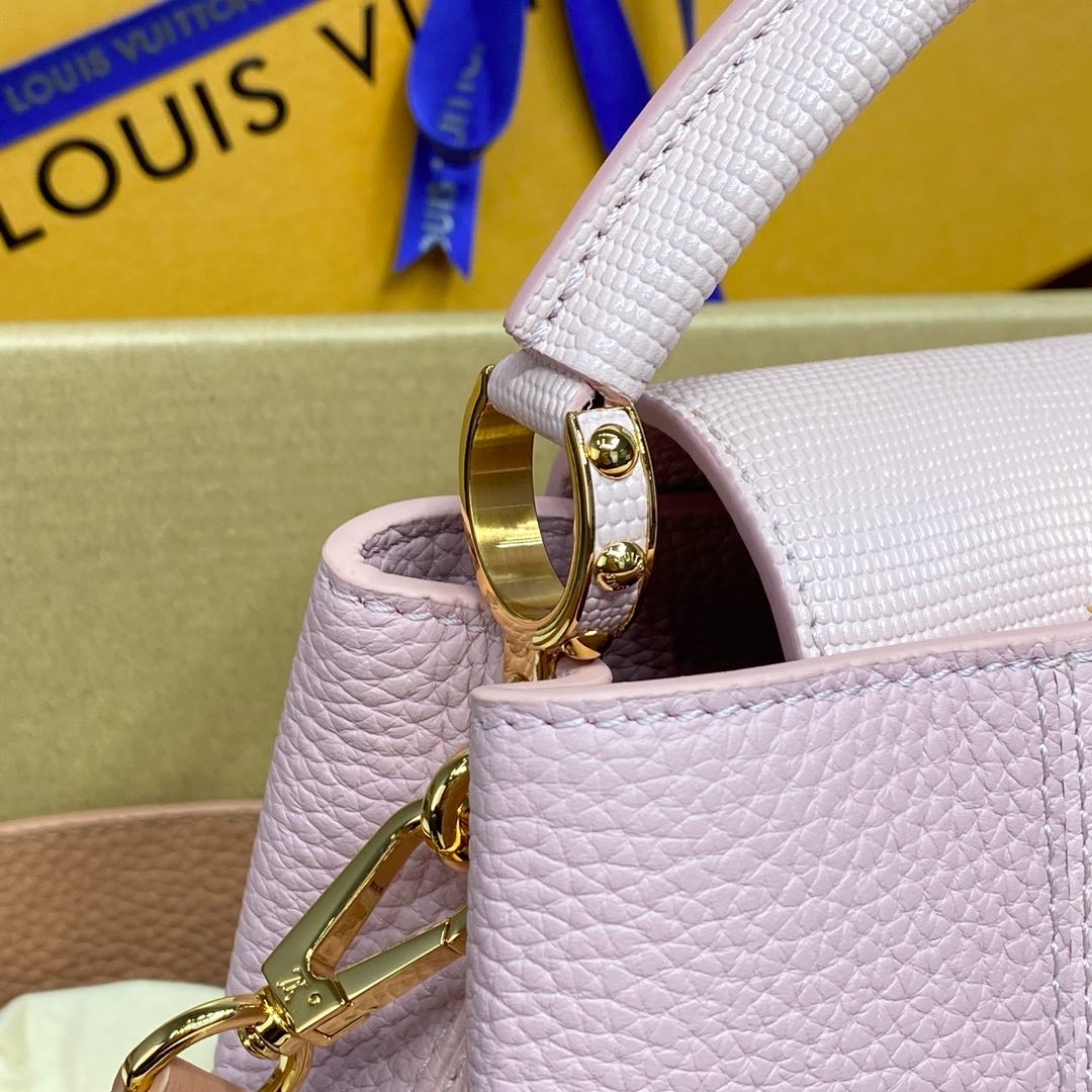 Bagsaaa L0vis Vvtt0n M59268 Capucines Mini Bag Pink - 21 x 14 x 8 cm