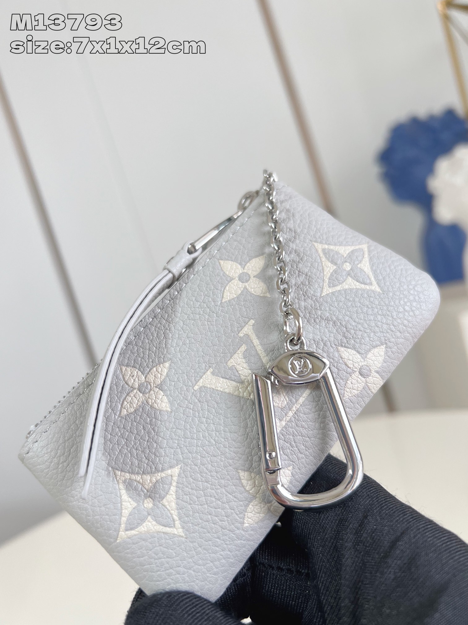 Bagsaaa LV M13793 Key Pouch Gray - 12cm
