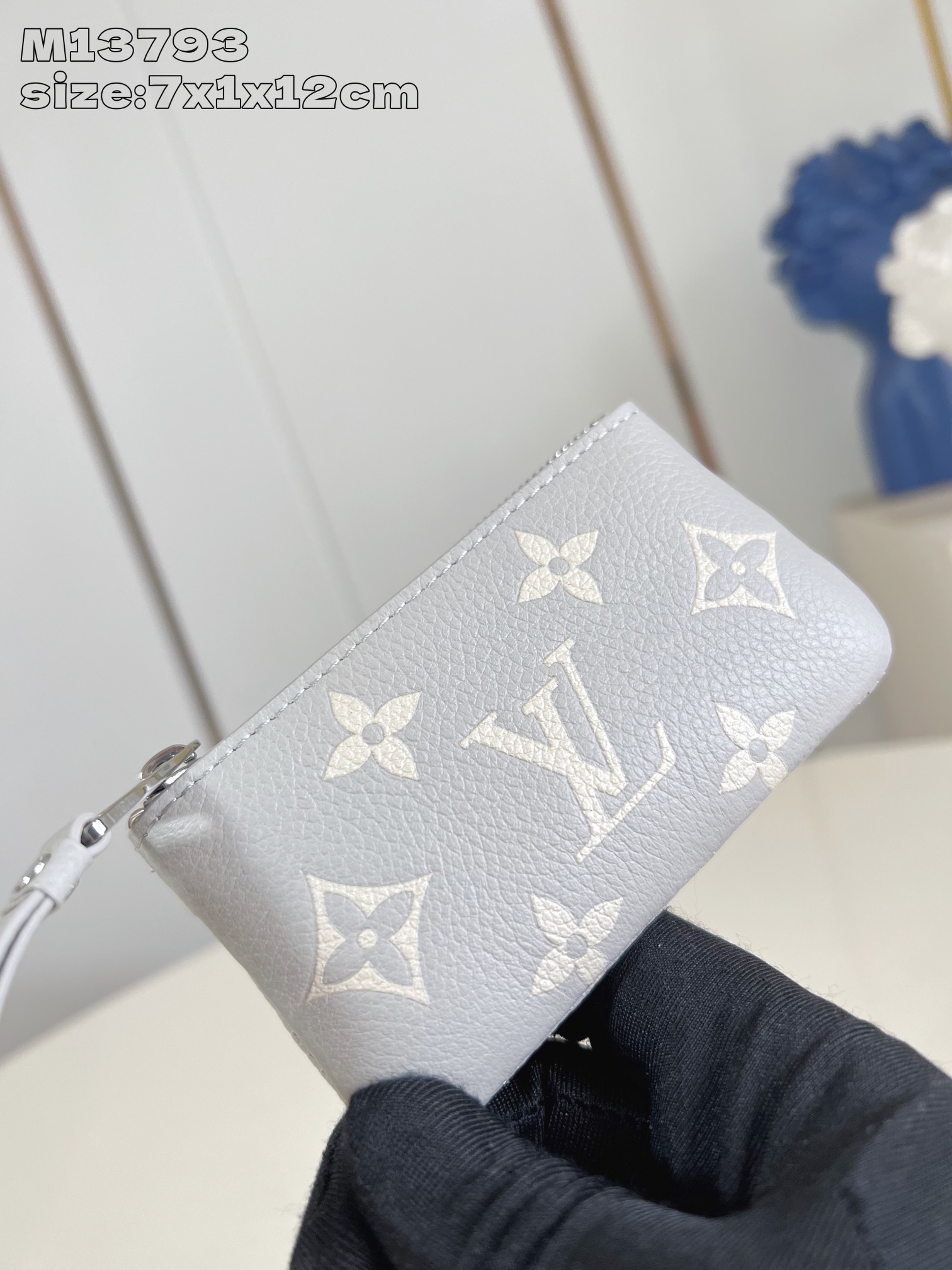 Bagsaaa LV M13793 Key Pouch Gray - 12cm