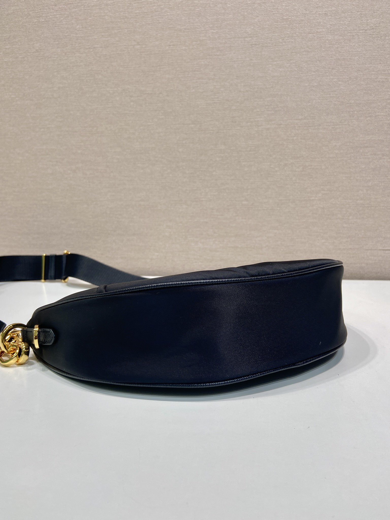 Bagsaaa Pra*a Re-Nylon shoulder bag 1BH222 black - 30cm