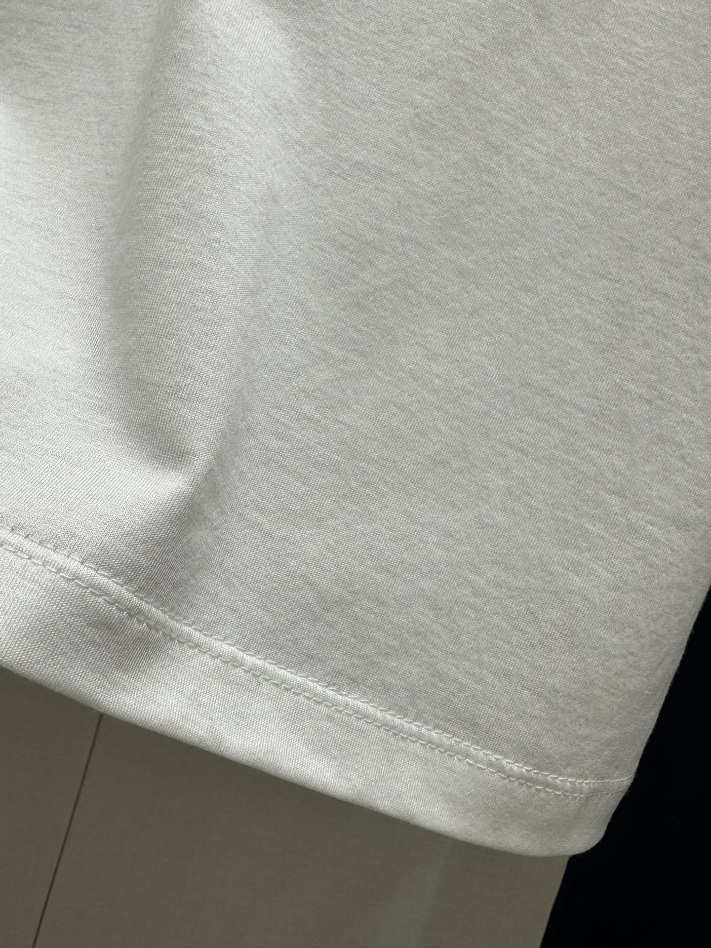 Bagsaaa Ce1i*e triomphe t-shirt in cotton jersey white & navy blue