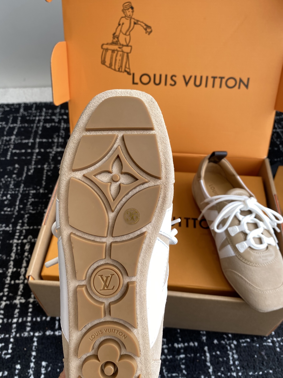 Bagsaaa LV Sneakerina Hazelnut Brown