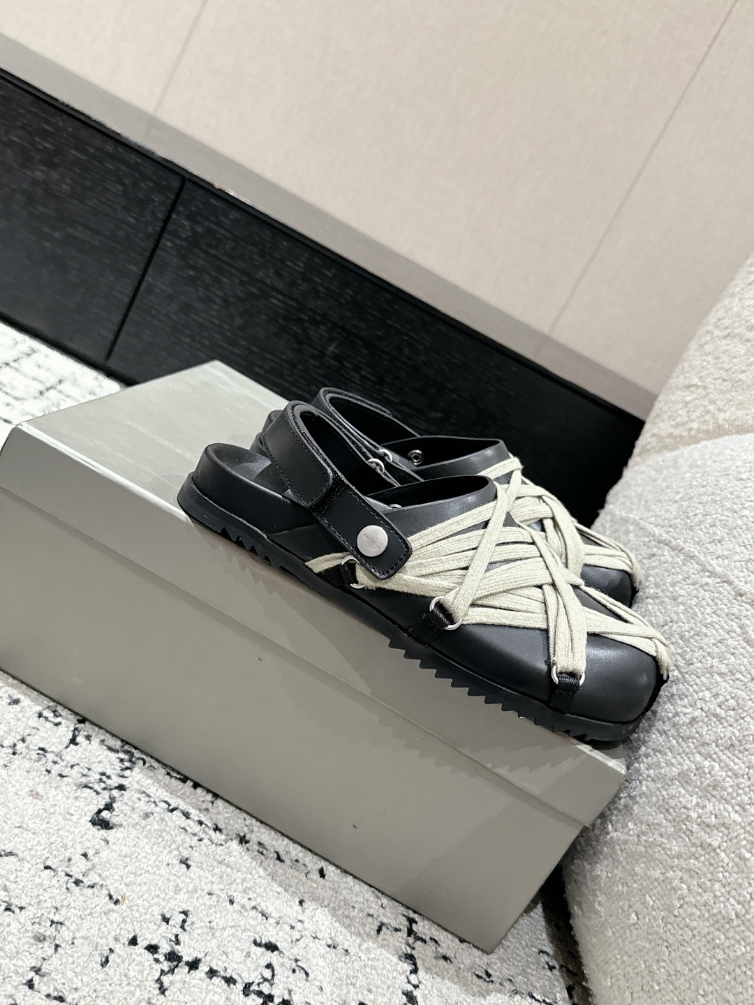 Bagsaaa Rick Owens Hollywood mules black