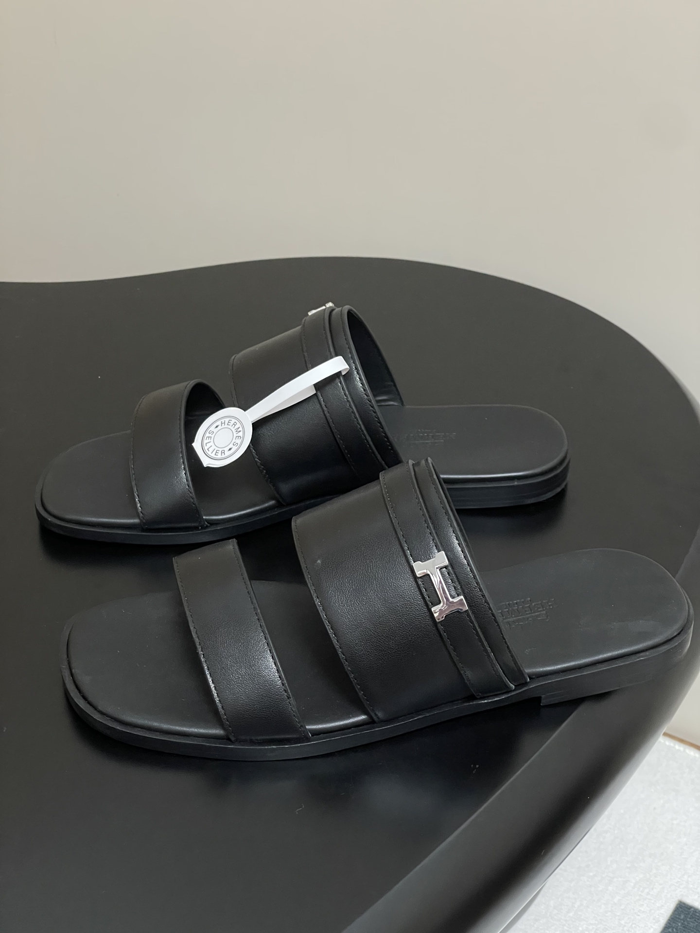 Bagsaaa H**me5 Signature H Slides Black