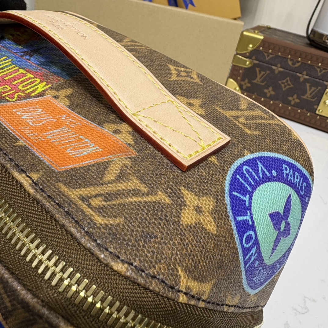 Bagsaaa LV M14744 Toiletry Bag 2 compartments - 24cm