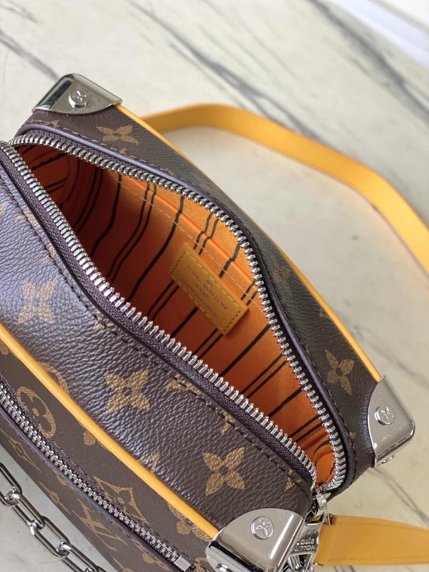 Bagsaaa LV M12767 Mini Soft Trunk Safran Yellow - 18.5cm