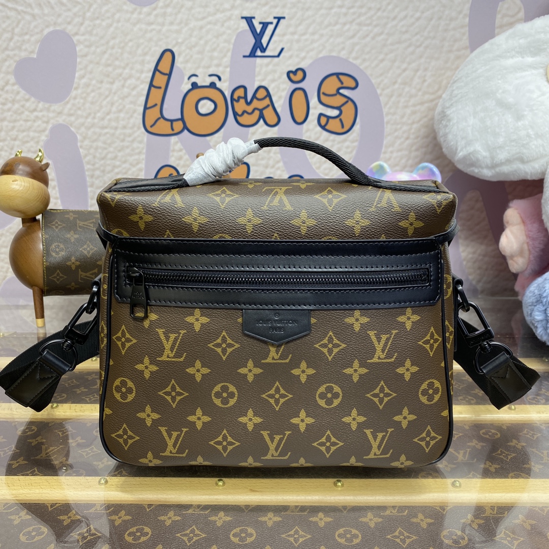 Bagsaaa M46972 LV Trail Messenger Monogram Macassar - 31cm